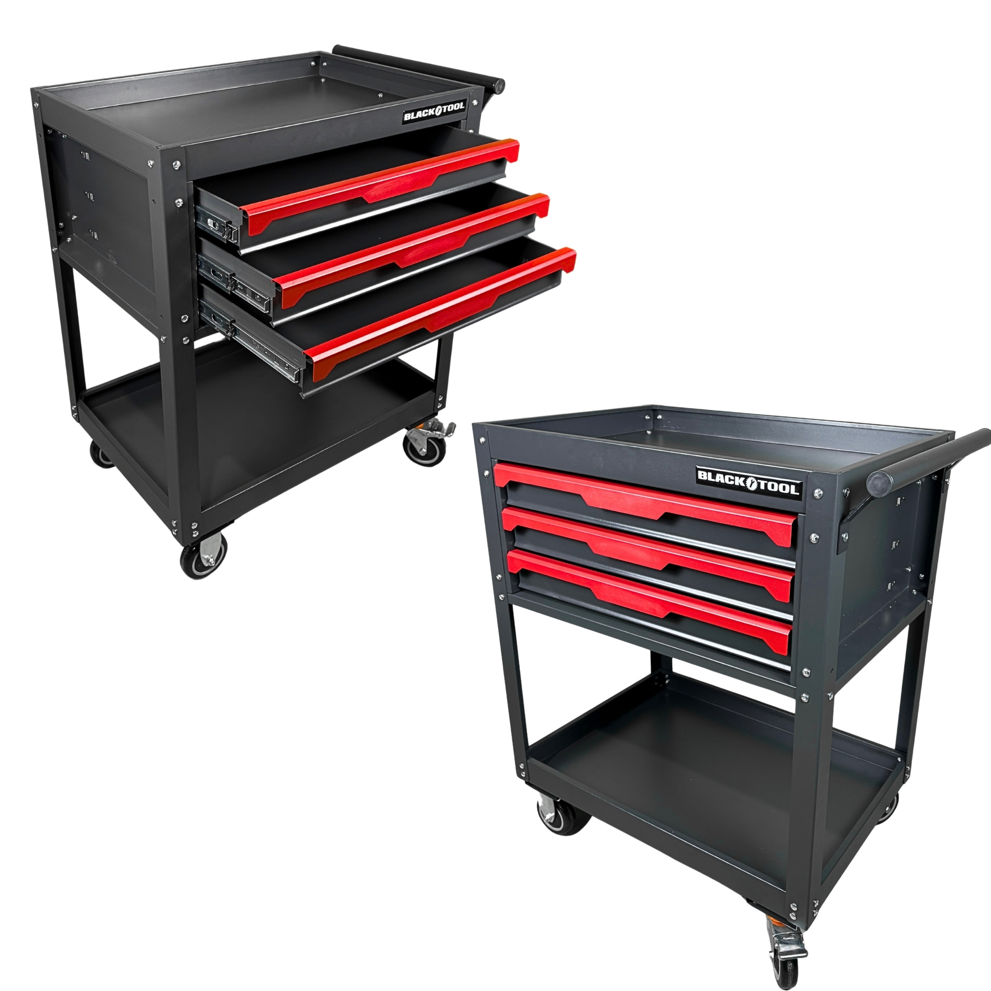 BL-BL-5005 Dielenský vozík Fixit Prázdny 3 zásuvky (2)